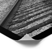 Bahngleise Poster (Ecke)