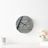 Bahngleise Runde Wanduhr (Zuhause)