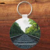 Bahngleise Schlüsselanhänger (Vorderseite)