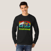 Bahngleise T-Shirt (Vorne ganz)