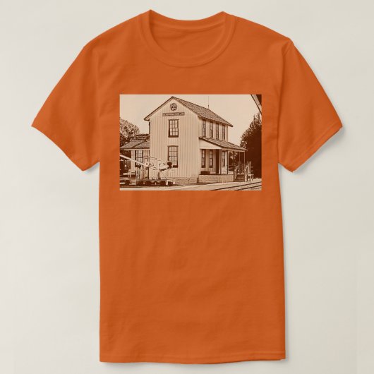 Bahnhof 7 T-Shirt (Design vorne)
