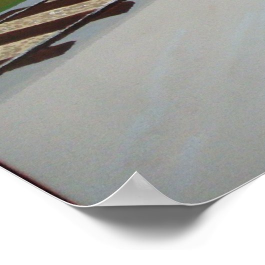 Bahnhof Alton Poster (Ecke)