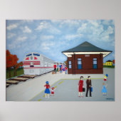 Bahnhof Alton Poster (Vorne)