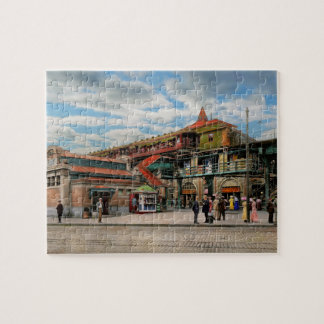 Bahnhof - Atlantic Ave Kontrolle House 1910 Puzzle