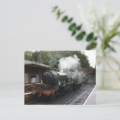 Bahnhof Bishops Lydeard, West Somerset Railway, UK Postkarte (Stehend Vorderseite)