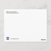 Bahnhof Bishops Lydeard, West Somerset Railway, UK Postkarte (Rückseite)