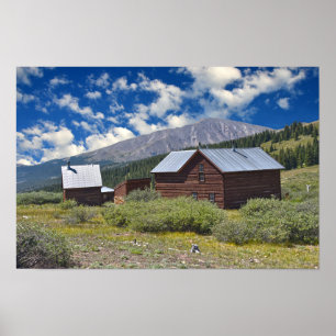 Bahnhof Boreas, Colorado Poster