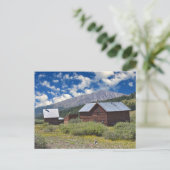 Bahnhof Boreas, Colorado Postkarte (Stehend Vorderseite)