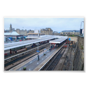 Bahnhof Bradford Interchange Fotodruck