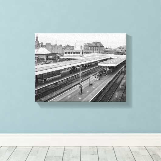 Bahnhof Bradford Interchange Leinwanddruck (Insitu (Holzboden))