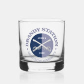 Bahnhof Brandy (B&G) Whiskyglas (Vorderseite)