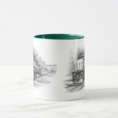 Bahnhof Brecksville (CVNP) Tasse (Zentrum)