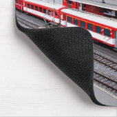 Bahnhof Brig in der Schweiz Mousepad (Ecke)