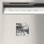 Bahnhof Broad Street, London, c.1890 Magnet (In Situ (Geschirrspüler))