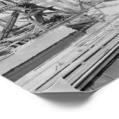 Bahnhof Broad Street Poster (Ecke)