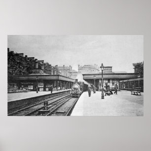 Bahnhof Canonbury, Islington, c.1905 Poster
