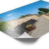 Bahnhof Castleton Moor Fotodruck (Ecke)