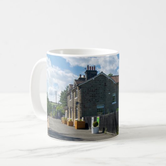 Bahnhof Castleton Moor Kaffeetasse (Vorderseite Links)