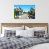 Bahnhof Castleton Moor Leinwanddruck (Insitu (Schlafzimmer))