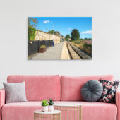 Bahnhof Castleton Moor Leinwanddruck (Insitu (Wohnzimmer))