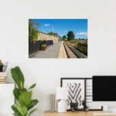 Bahnhof Castleton Moor Poster (Heimbüro)