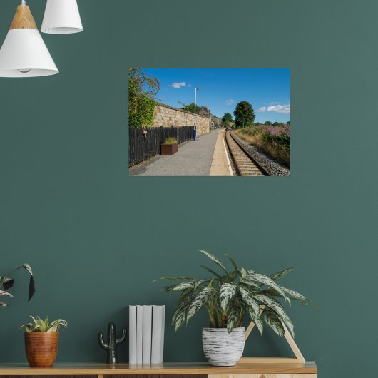 Bahnhof Castleton Moor Poster (Wohnzimmer 1)