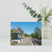 Bahnhof Castleton Moor Postkarte (Stehend Vorderseite)