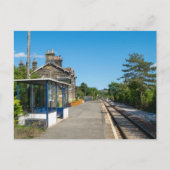 Bahnhof Castleton Moor Postkarte (Vorderseite)