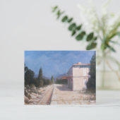 Bahnhof Châteauneuf 2012 Postkarte (Stehend Vorderseite)