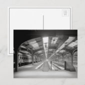Bahnhof Chicago, 1920 Postkarte (Vorne/Hinten)