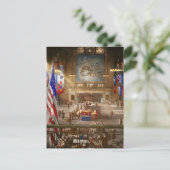 Bahnhof Chicago - Ill - Für uns 1943 Postkarte (Stehend Vorderseite)