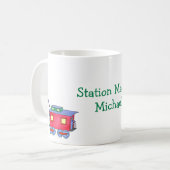 Bahnhof Choo Choo - Zug Kaffeetasse (Vorderseite Links)