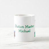 Bahnhof Choo Choo - Zug Kaffeetasse (Mittel)
