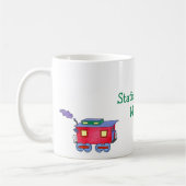 Bahnhof Choo Choo - Zug Kaffeetasse (Links)