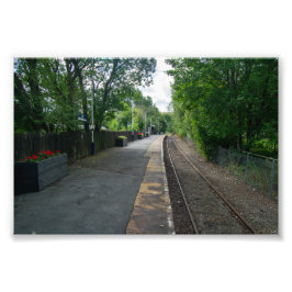 Bahnhof Colne, Lancashire Fotodruck