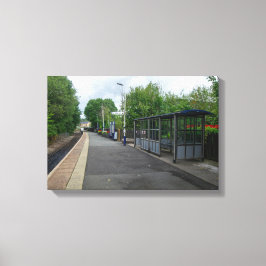 Bahnhof Colne, Lancashire Leinwanddruck
