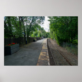Bahnhof Colne, Lancashire Poster