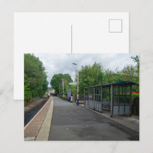 Bahnhof Colne, Lancashire Postkarte