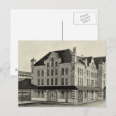 Bahnhof, Concord & Montreal Postkarte (Vorne/Hinten)