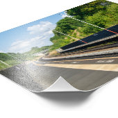 Bahnhof Cottingley, Leeds Fotodruck (Ecke)