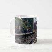 Bahnhof Cottingley, Leeds Kaffeetasse (Vorderseite Links)