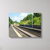Bahnhof Cottingley, Leeds Leinwanddruck (Vorderseite)