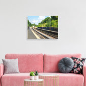 Bahnhof Cottingley, Leeds Leinwanddruck (Insitu (Wohnzimmer))