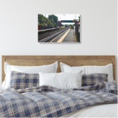Bahnhof Cottingley, Leeds Leinwanddruck (Insitu (Schlafzimmer))