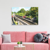 Bahnhof Cottingley, Leeds Leinwanddruck (Insitu (Wohnzimmer))