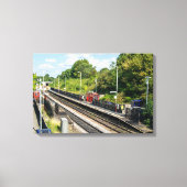 Bahnhof Cottingley, Leeds Leinwanddruck (Vorderseite)