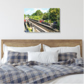 Bahnhof Cottingley, Leeds Leinwanddruck (Insitu (Schlafzimmer))