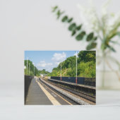 Bahnhof Cottingley, Leeds Postkarte (Stehend Vorderseite)