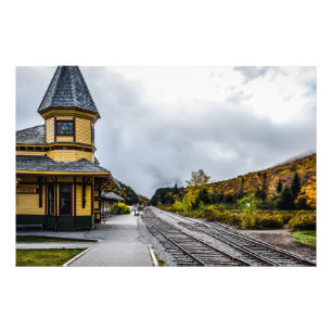 Bahnhof Crawford Notch Fotodruck