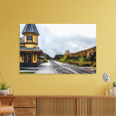 Bahnhof Crawford Notch Leinwanddruck (Insitu (Wohnzimmer))